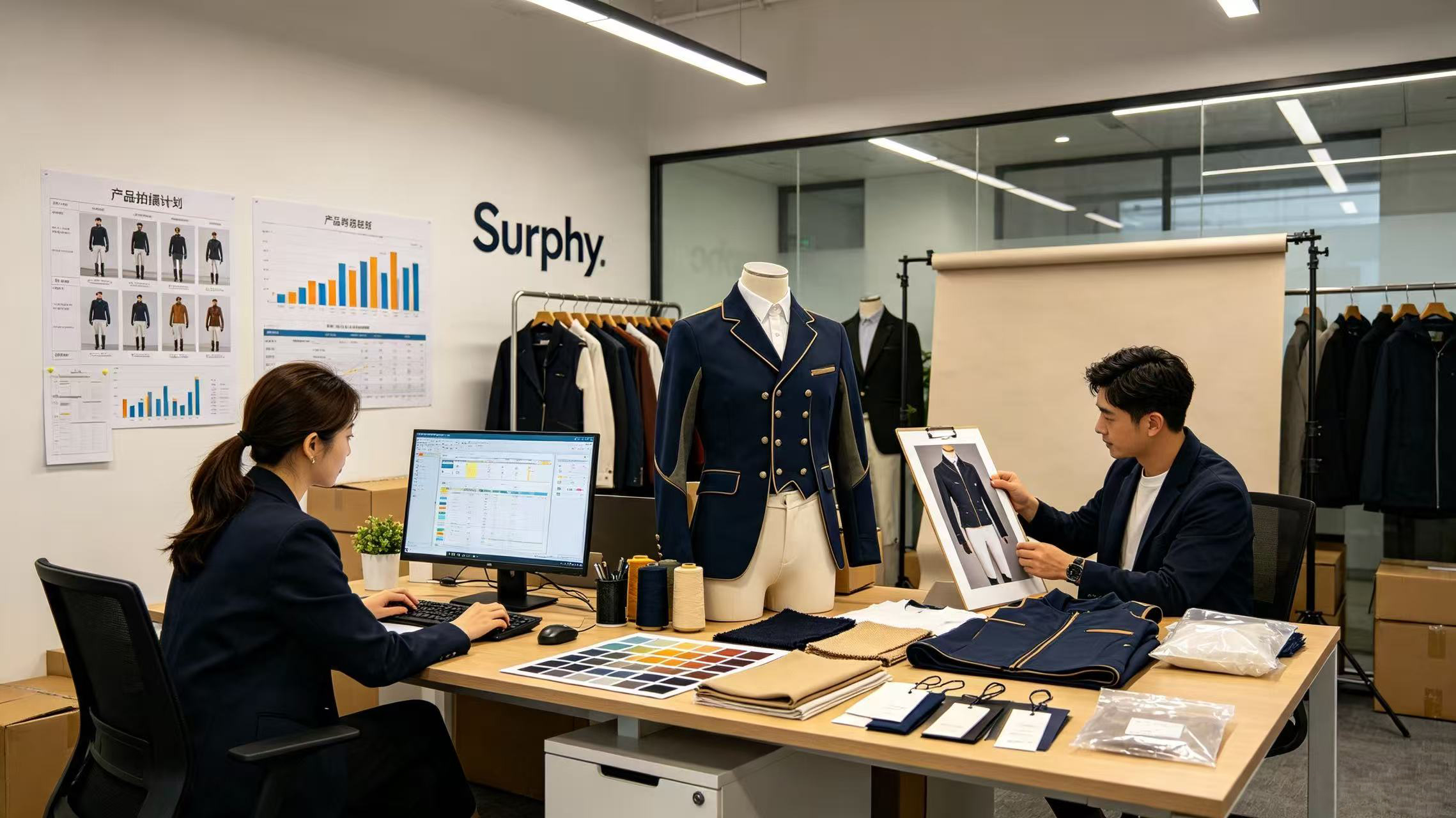 Development and merchandising room