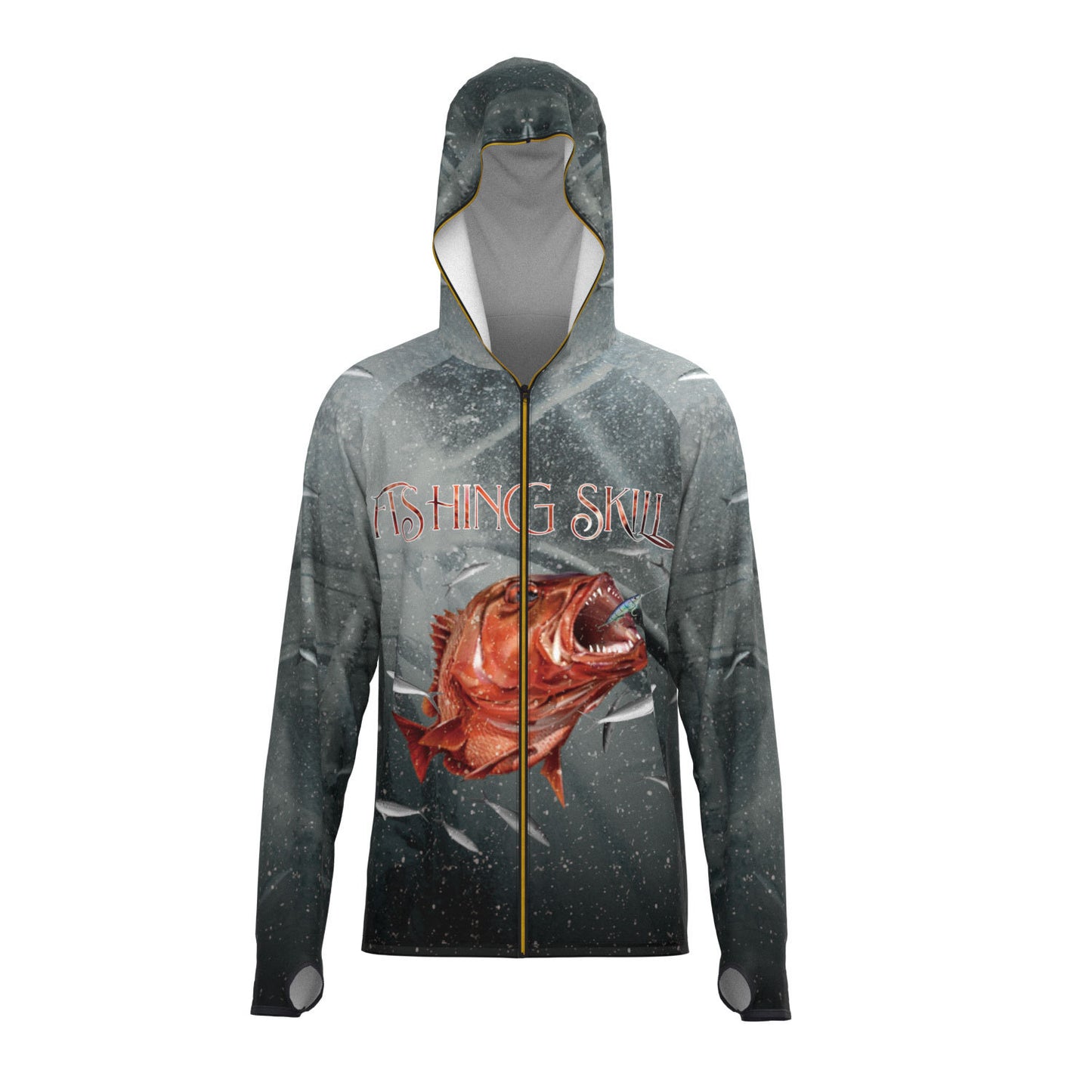 UPF50+ UV Protection Cycling SuitsLight Ice Silk Sunscreen SuitsFace MaskRiding Hooded Bibs, Lure Fishing Suits - SURPHY