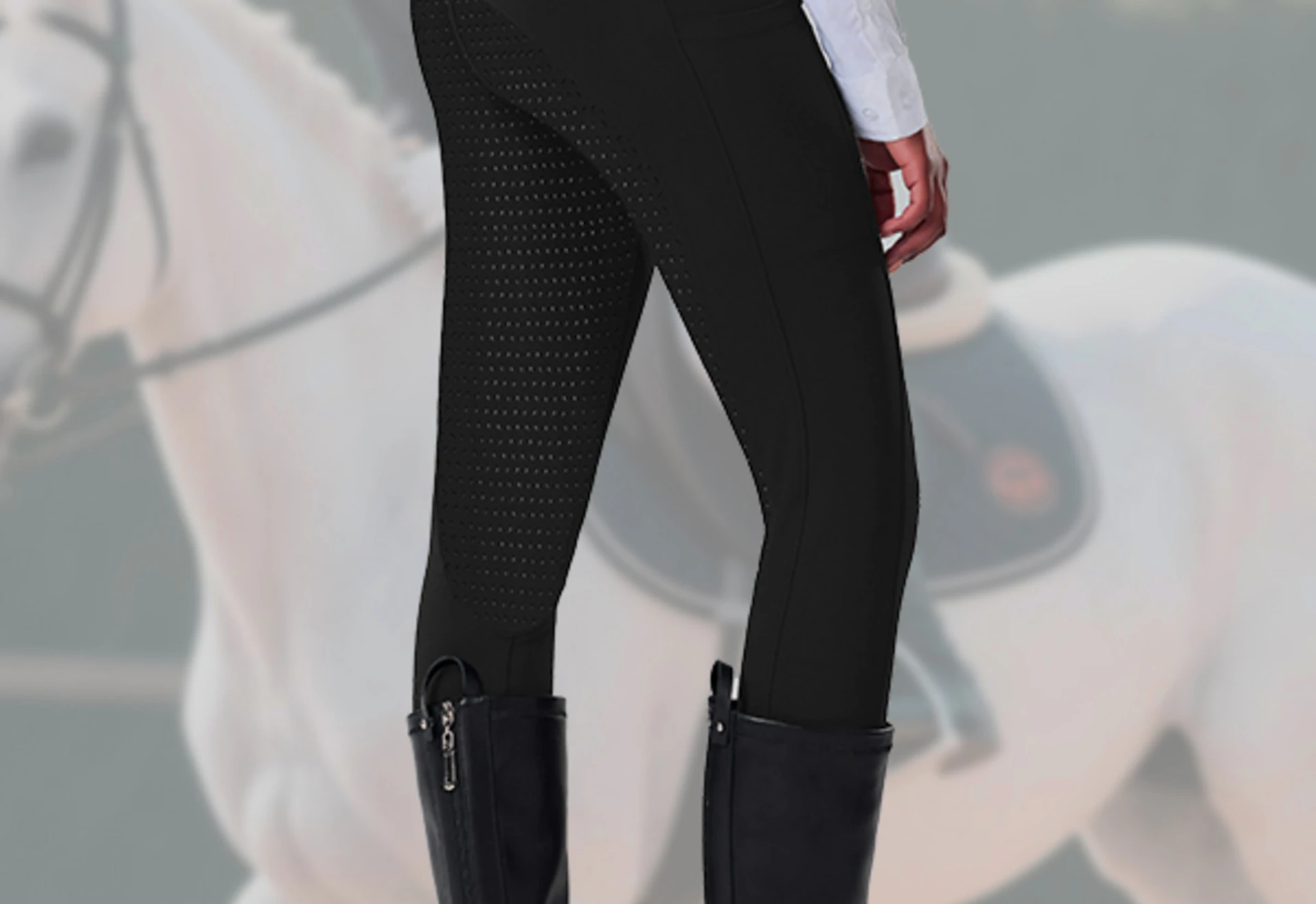 Stretch riding breeches