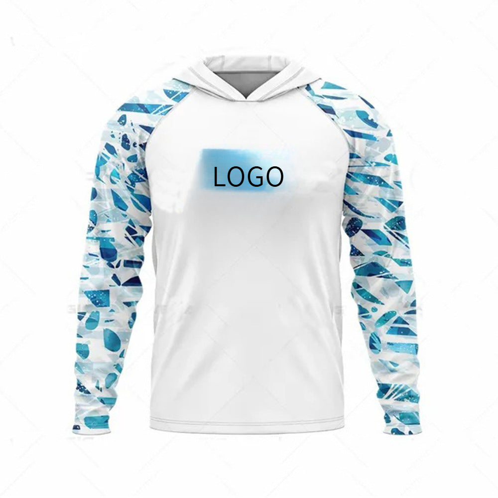 Ocean Fishing Suits Summer Sun Protection Long Sleeve Fishing Suits UV Protection Hooded Fishing Suits UPF50 + SURPHY