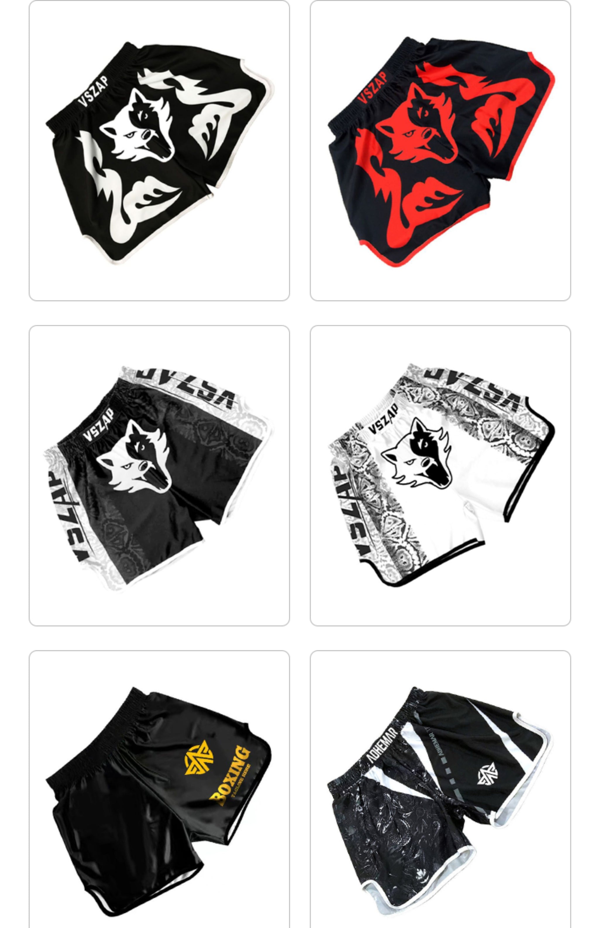 Combat Fighting Professional Sanda Shorts Male MMA Children Muay Thai Shorts Children Boxing Match Fighting Training Wear - SURPHY
