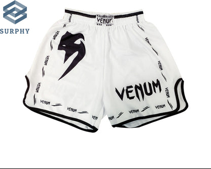 Venom Training Suit UFC Set Men's Boxing Compression Quick-Dry Clothing Muay Thai Fighting Short Sleeve Shorts Gym Combat - SURPHY