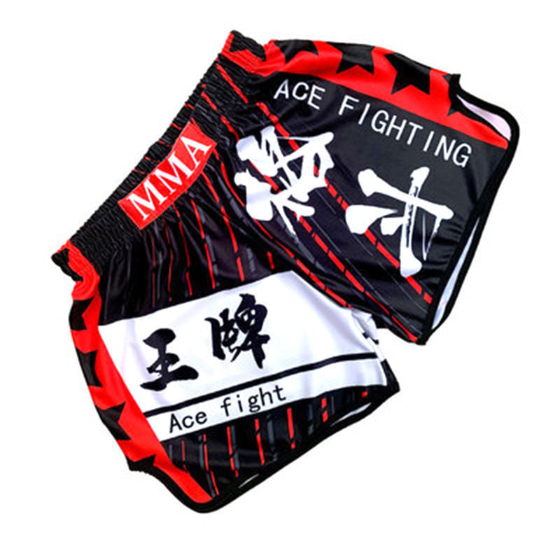 Combat Fighting Professional Sanda Shorts Male MMA Children Muay Thai Shorts Children Boxing Match Fighting Training Wear - SURPHY