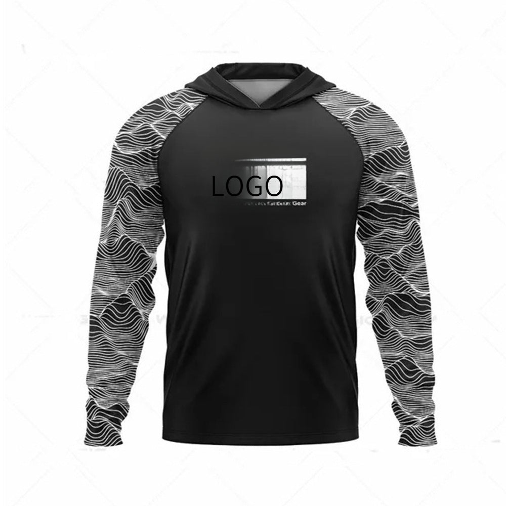 Ocean Fishing Suits Summer Sun Protection Long Sleeve Fishing Suits UV Protection Hooded Fishing Suits UPF50 + SURPHY