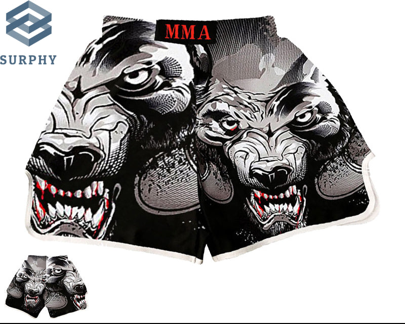 Venom Training Suit UFC Set Men's Boxing Compression Quick-Dry Clothing Muay Thai Fighting Short Sleeve Shorts Gym Combat - SURPHY
