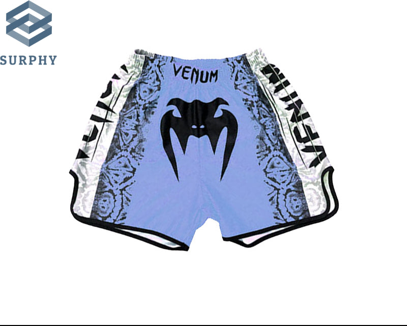 Venom Training Suit UFC Set Men's Boxing Compression Quick-Dry Clothing Muay Thai Fighting Short Sleeve Shorts Gym Combat - SURPHY