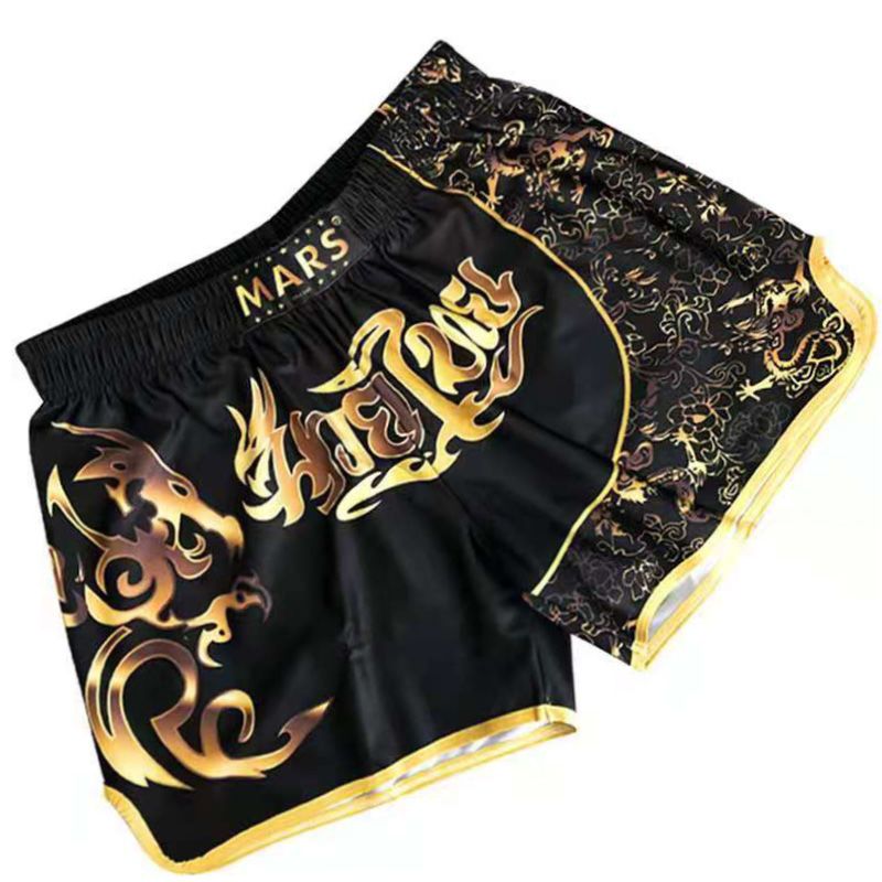 Combat Fighting Professional Sanda Shorts Male MMA Children Muay Thai Shorts Children Boxing Match Fighting Training Wear - SURPHY