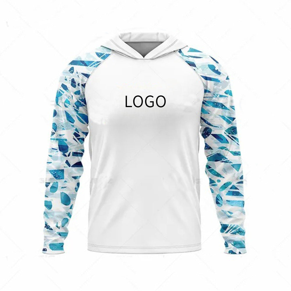 Ocean Fishing Suits Summer Sun Protection Long Sleeve Fishing Suits UV Protection Hooded Fishing Suits UPF50 + SURPHY