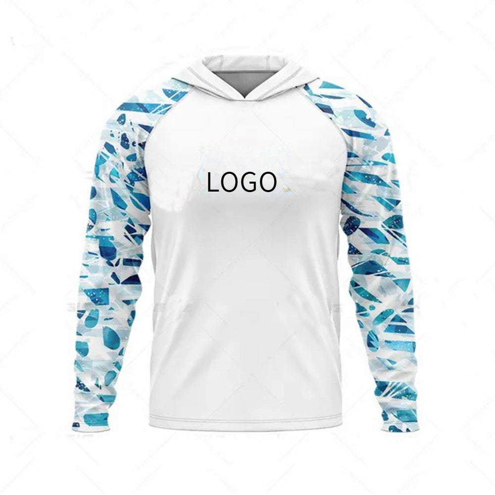 Ocean Fishing Suits Summer Sun Protection Long Sleeve Fishing Suits UV Protection Hooded Fishing Suits UPF50 + SURPHY