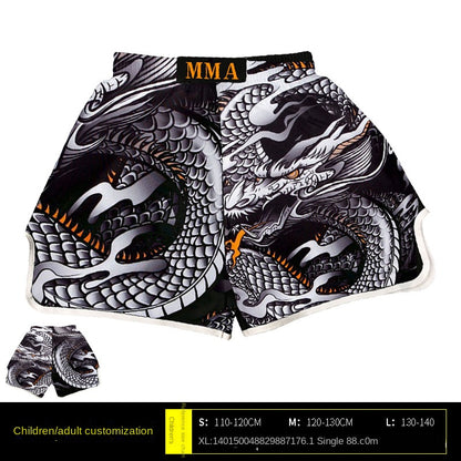 Venom Training Suit UFC Set Men's Boxing Compression Quick-Dry Clothing Muay Thai Fighting Short Sleeve Shorts Gym Combat - SURPHY