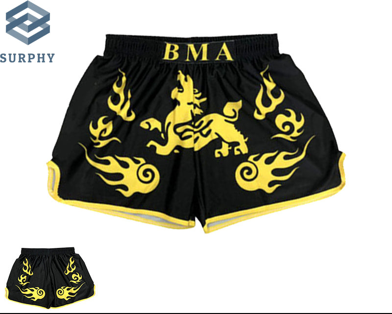 Venom Training Suit UFC Set Men's Boxing Compression Quick-Dry Clothing Muay Thai Fighting Short Sleeve Shorts Gym Combat - SURPHY
