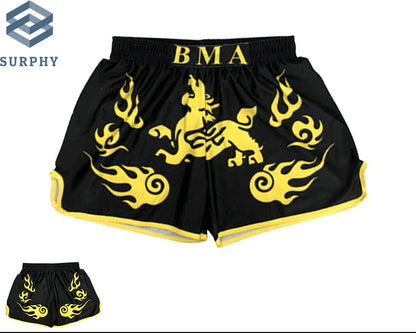 Venom Training Suit UFC Set Men's Boxing Compression Quick-Dry Clothing Muay Thai Fighting Short Sleeve Shorts Gym Combat - SURPHY