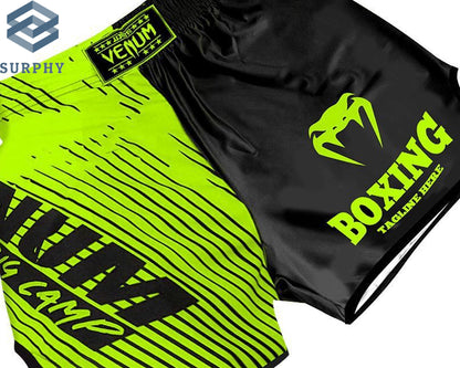 Venom Training Suit UFC Set Men's Boxing Compression Quick-Dry Clothing Muay Thai Fighting Short Sleeve Shorts Gym Combat - SURPHY