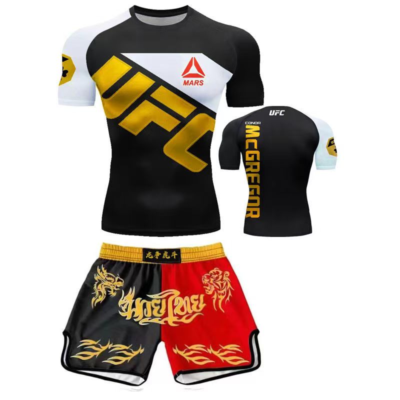 Custom Sanda Suit Boxing Fighting Suit Combat Set Clothes Muay Thai Shorts Men Women Children Martial Arts Training Clothing - SURPHY