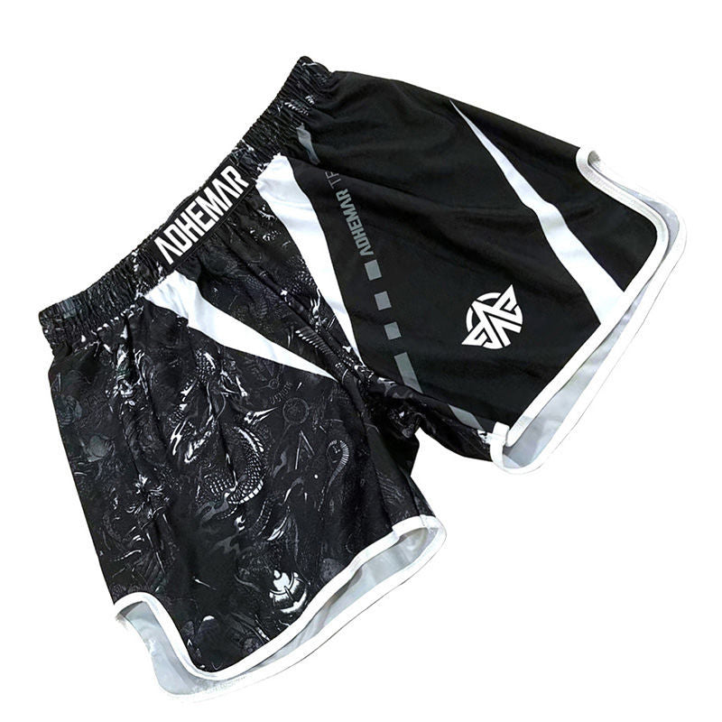 Combat Fighting Professional Sanda Shorts Male MMA Children Muay Thai Shorts Children Boxing Match Fighting Training Wear - SURPHY