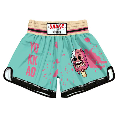 Muay Thai High Waist Shorts Boxing Freestyle Fighting Pants Unisex Mixed Martial Arts Sanda UFC Training Uniform Customizable - SURPHY