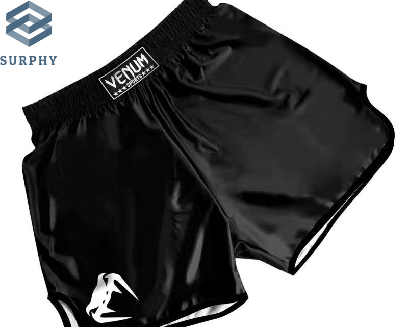 Venom Training Suit UFC Set Men's Boxing Compression Quick-Dry Clothing Muay Thai Fighting Short Sleeve Shorts Gym Combat - SURPHY