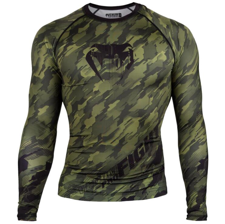 Boxing Shirt Muay Thai Tight Long Sleeve Fitness Training Combat Running Fighting T-Shirt Martial Arts Sportswear Venom Top - SURPHY