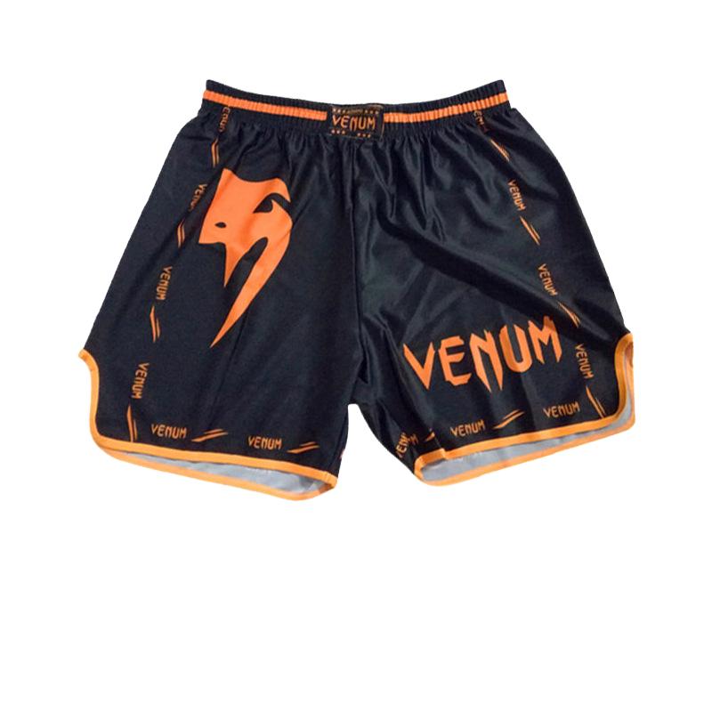 Venom Training Suit UFC Set Men's Boxing Compression Quick-Dry Clothing Muay Thai Fighting Short Sleeve Shorts Gym Combat - SURPHY
