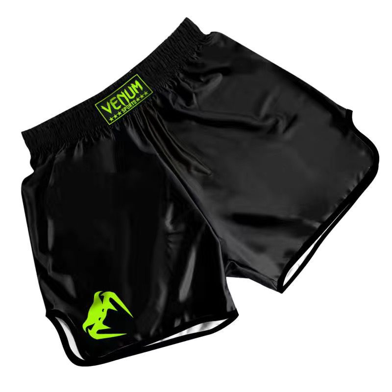 Venom Training Suit UFC Set Men's Boxing Compression Quick-Dry Clothing Muay Thai Fighting Short Sleeve Shorts Gym Combat - SURPHY