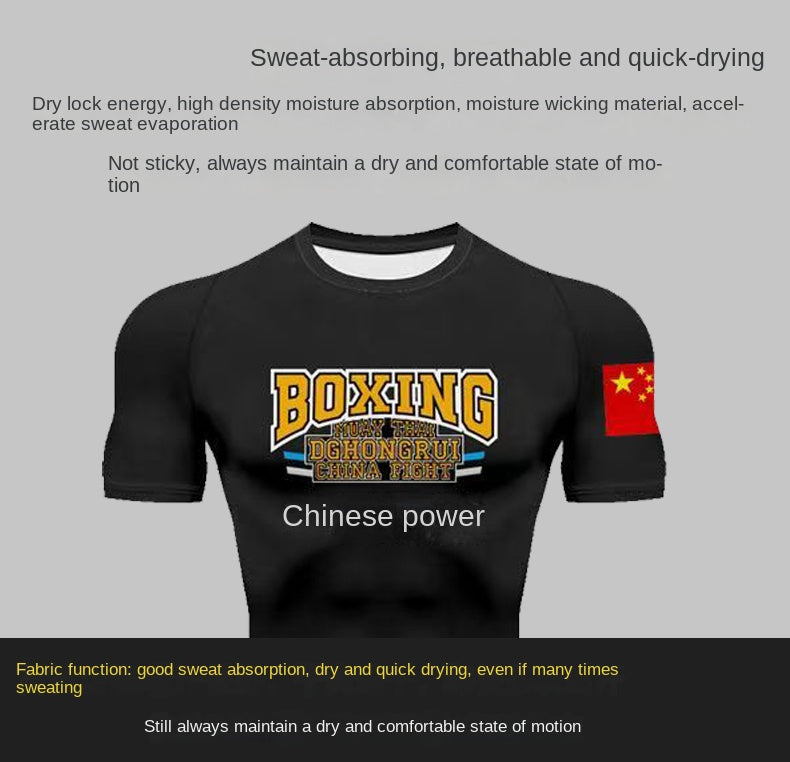 Customized Clothes for Sanda Boxing Fighting Suit Fight Suit Clothes Muay Thai Shorts Boys and Girls Martial Arts Training Clothing - SURPHY