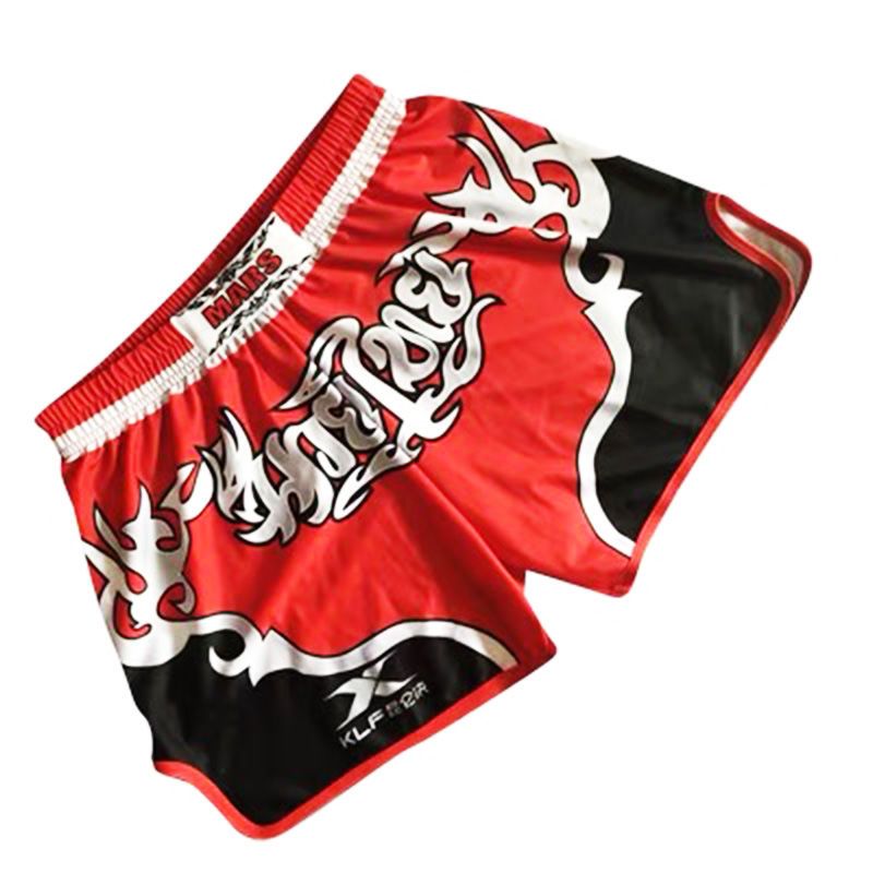 Combat Fighting Professional Sanda Shorts Male MMA Children Muay Thai Shorts Children Boxing Match Fighting Training Wear - SURPHY