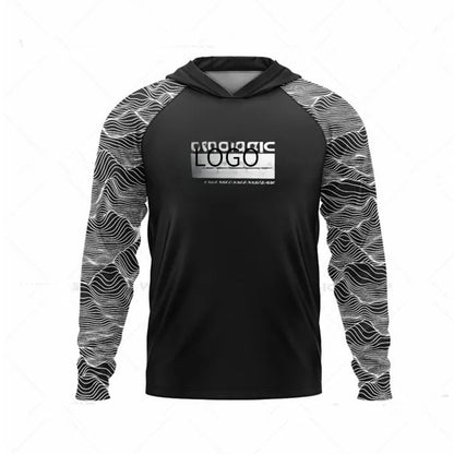 Ocean Fishing Suits Summer Sun Protection Long Sleeve Fishing Suits UV Protection Hooded Fishing Suits UPF50 + SURPHY