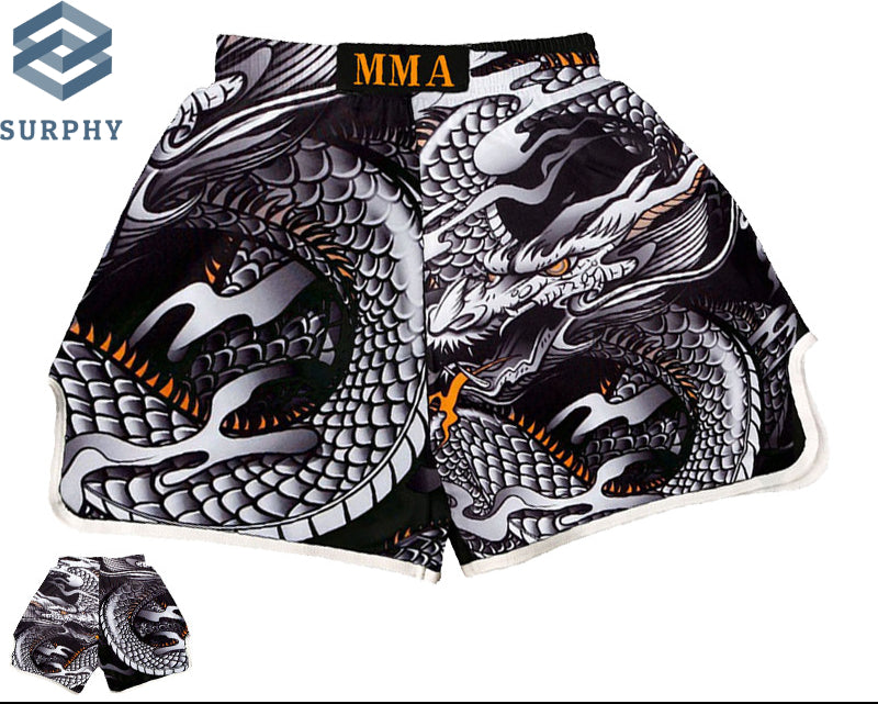 Venom Training Suit UFC Set Men's Boxing Compression Quick-Dry Clothing Muay Thai Fighting Short Sleeve Shorts Gym Combat - SURPHY