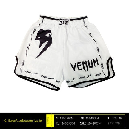 Venom Training Suit UFC Set Men's Boxing Compression Quick-Dry Clothing Muay Thai Fighting Short Sleeve Shorts Gym Combat - SURPHY