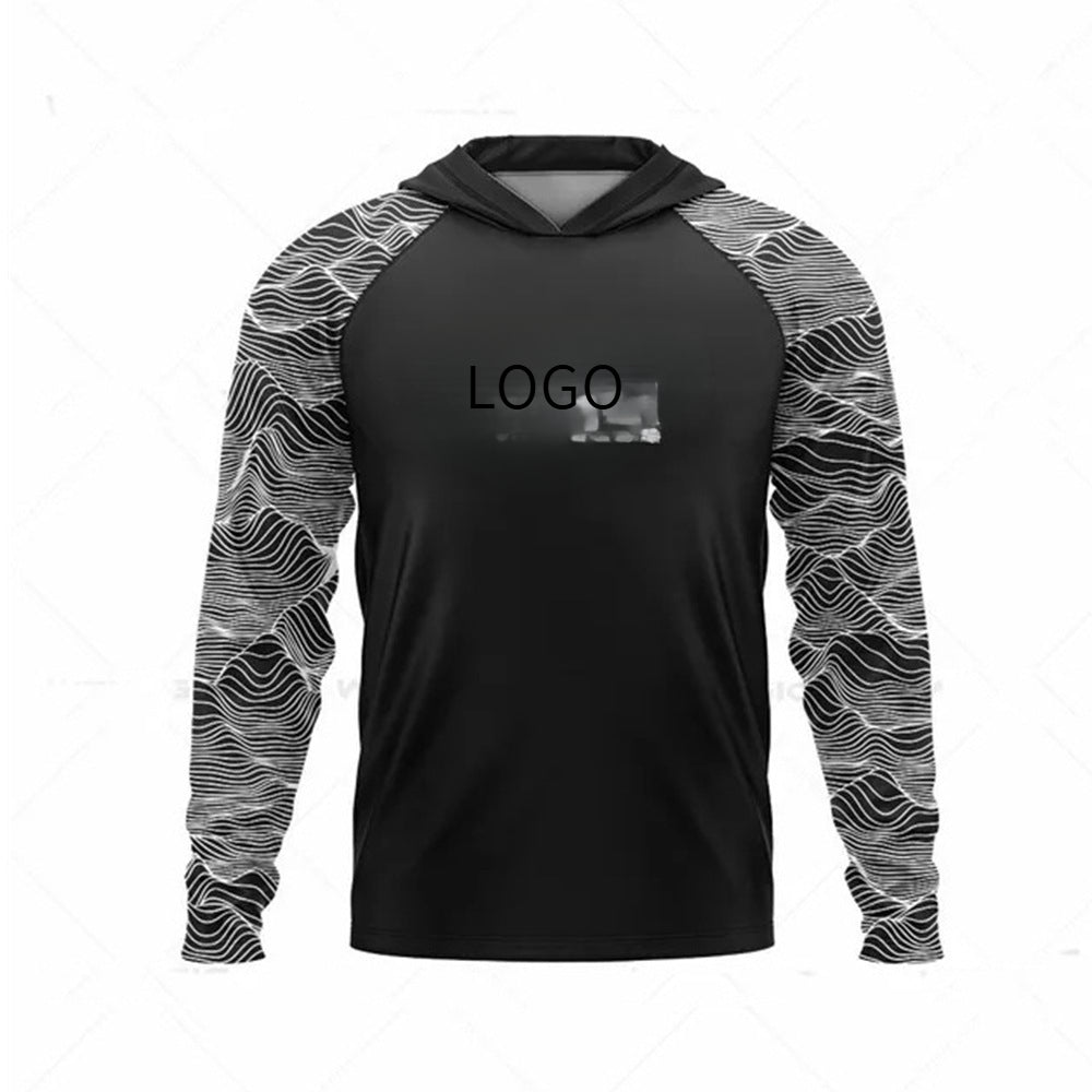 Ocean Fishing Suits Summer Sun Protection Long Sleeve Fishing Suits UV Protection Hooded Fishing Suits UPF50 + SURPHY