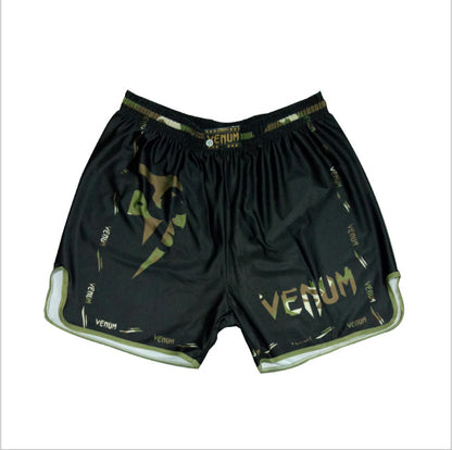 Venom Training Suit UFC Set Men's Boxing Compression Quick-Dry Clothing Muay Thai Fighting Short Sleeve Shorts Gym Combat - SURPHY